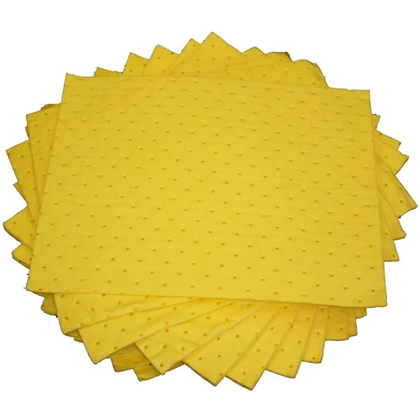 1.2L Heavy-Duty Chemical Absorbent Pad with Durable Polypropylene Construction