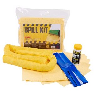 20 Litre Chemical Bag Spill Kit with Socks & Pads