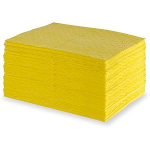 0.5L Heavy Duty Light Chemical Absorbent Yellow Pad