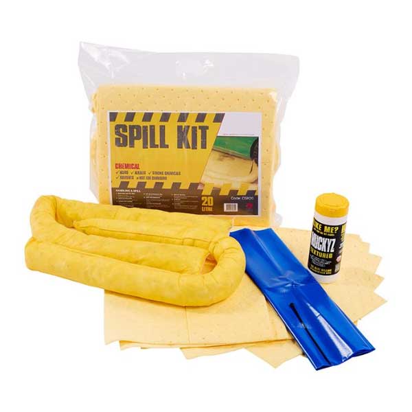 Chemical Handy Bag Yellow Spill Kit - 20L