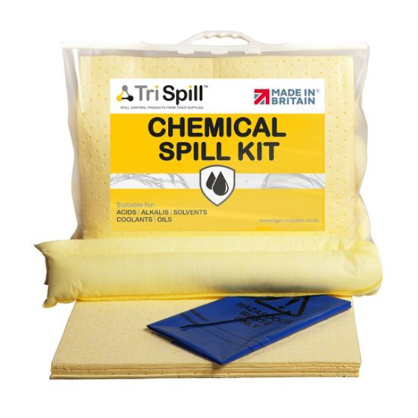 Chemical Spill Kit Suitable for Acids and Caustic Materials