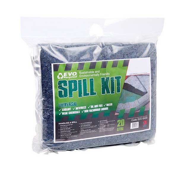 General Purpose Spill Kit in Sealed Pack - 20L Capacity