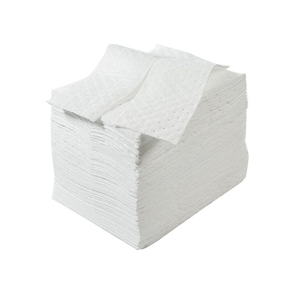 1.2L Heavy Weight Absorbent Oil & Fuel White Pads