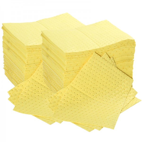 1.0L Medium Highly Efficient Chemical Absorbent Yellow Pad