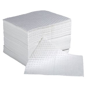  1.0L Highly Oil Fuels & Lubricants Absorbent White Pad 