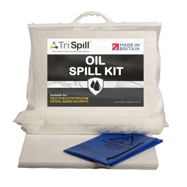 Clip-Top Bag Oil Spill Kit Efficient Absorption for Oils, Fuels and Solvents